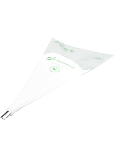 Restaurantware Rwt0415 Icing Tip, Cupcake Piping Tip - #150 Carnation Petal - Stainless Steel - 1Ct - Restaurantware