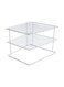 Home Essentials 3-Tier Plate Organizer 25x25x20cm - White