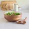 Home Inspiration by Safdie &amp; Co. &ndash; 3 Piece Enameled Mango Wood Serving Bowl Set