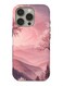 Mobcos iPhone 16 Pro Mountain Blush Premium Case Compatible with Hybrid Dual-Layer Hard Shell + Silicone Protection - Scratch-Resistant Shockproof Mobile Cover