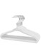 East 20 Piece Kid Velvet Hangers - Nursery Clothes Hangers Non Slip Toddler Hangers, 360 Degree Swivel Hook, White 16.99x28cm
