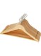 Dot Gift Wooden Hanger 16 Pack Wooden Suit Hanger Cloth Hangers Wooden Clothes Hanger Smooth Finish Wooden Coat Hanger Premium Wooden Hangers for Clothes Dress Suit (Natural,16)