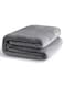 HOME &Acirc;&reg; 300 GSM Premium Plush Single Blanket for Bed, Sofa, Couch, Travel and Camping AC Blanket   150x220 cm   Grey   SOLID MINK