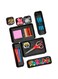 Madesmart 8-Piece Interlocking Bin Pack-Carbon Collection Customizable Multi-Purpose Storage, Durable, Easy To Clean &amp; Bpa-Free