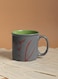 And Twine Green Edge Grey Jumbo Mug Set of 2