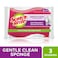 Scotch-Brite Delicate Care Non-Scratch Scrub Sponge DD-3-8 3 PCS