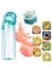Flavored Water Bottle With Straw
