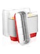 Aluminum Foil Bread Pans, 25pcs Disposable Aluminum Foil Mini Loaf Baking Pans with Lids，Small Bread Tins, Aluminum Baking Cups, Dessert Bakeware Pans Containers (Red)