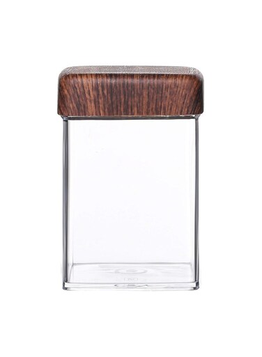 EVELIN Square Plastic Jar 630ml-10817M