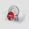 Metaltex White Piccolo Dish Drainer &ndash; Compact &amp; Durable with LDPE Coating