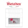 Metaltex White Piccolo Dish Drainer &ndash; Compact &amp; Durable with LDPE Coating