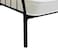 INFINI HOMES Steel Metal Rounded Single Bed with Medicated Mattress (Single, Black, 190 X 90 X 70 CM)