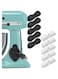 MUMOO BEAR Cord Organizer Cord Wrap Cord Holder Cable Organizer for Home and Kitchen Appliances Like Mixer, Blender, Coffee Maker, Pressure Cooker Air Fryer and Mobile cable (10, Multi)