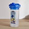 LocknLock 690ml Round Sauce Mixer Bottle with Drainer Grate &ndash; Airtight, BPA-Free, Microwave, Freezer &amp; Dishwasher Safe