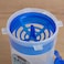 LocknLock 690ml Round Sauce Mixer Bottle with Drainer Grate &ndash; Airtight, BPA-Free, Microwave, Freezer &amp; Dishwasher Safe