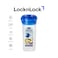LocknLock 690ml Round Sauce Mixer Bottle with Drainer Grate &ndash; Airtight, BPA-Free, Microwave, Freezer &amp; Dishwasher Safe