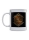 Islamic Art Printed Ceramic Mug White/Black/Brown