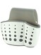 Hanging Sponge Holder Kitchen Sink Caddy Soap Draining Sider Faucet Saddle Sink Organizer Brush Soap Storage Basket Bathroom- WHITE