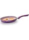 Wonderchef Royal Velvet Non-Stick 24cm Fry pan I Induction Ready   Soft-Touch Handles  Non Toxic I Virgin Aluminium  3 mm Thick   1.8 litres   2 Year Warranty   Purple