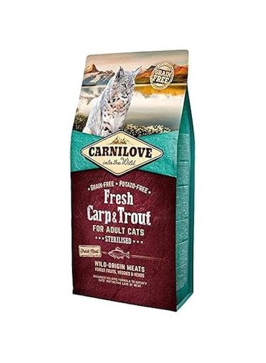 Carnilove Fresh Carp &amp; Trout for Adult Cats 2kg