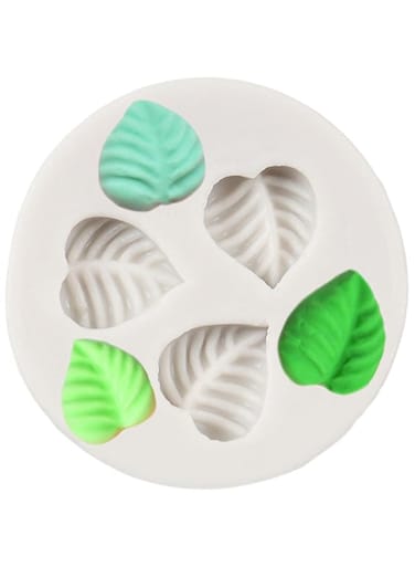 Leaf Silicone Molds, Leaf Chocolate Mold for Sugar Paste, Fondant, Butter, Resin, Polymer Clay, Wax, Soap, Crafting Projects and Cake Decoration Decorating