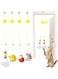 Xcdsxer Cat Toys, Interactive Cat Toy for Indoor Cats, 4 Pack