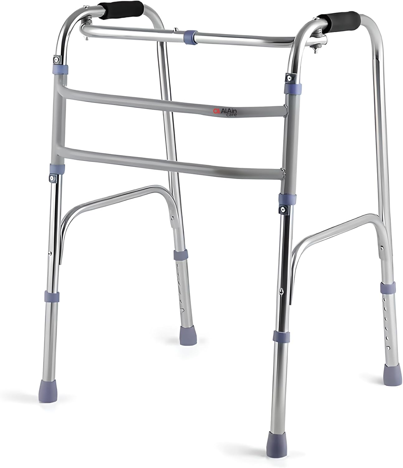 Buy Alain Care Adult Walker Stand Assist Walker Foldable Walking Frame ...