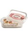 Snips Cupcake Holder 7 Litres White   Cake Holder   Decorated Container with Tray   Made in Italy   BPA-Free