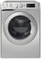 Indesit Innex Washer Dryer 7Kg Wash &amp; 6Kg Dry, Fully Automatic Front Load Combo Washer Dryer, 1400 RPM, 16 Programs, Steam Wash, One Touch Press Push&amp;Wash+Dry, MADE IN ITALY - BDE-764SSV-GCC-Silver