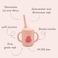Sassi Junior Silicone Straw Cup &ldquo;Slurpy the Octopus&rdquo; &ndash; Spill-Resistant Baby &amp; Toddler Training Cup, Soft Silicone, BPA-Free