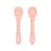 Sassi Junior Silicone Cutlery &ldquo;Slurpy the Octopus&rdquo; &ndash; Soft Baby &amp; Toddler Fork &amp; Spoon Set, BPA-Free, Easy-Grip