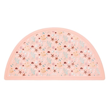 Sassi  Silicone Placemat &ldquo;Slurpy the Octopus&rdquo; &ndash; Non-Slip Baby &amp; Toddler Mealtime Mat, Easy-Clean, Food-Safe