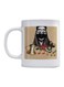 I Want Coffee Printed Mug White/Grey/Beige 350ml