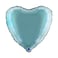 18" Heart Rainbow Holographic Platinum Tenerife Sea