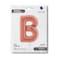 26" Foil Balloon Letter B Rose Gold