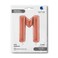 26" Foil Balloon Letter M Rose Gold