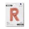 26" Foil Balloon Letter R Rose Gold