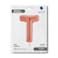 26" Foil Balloon Letter T Rose Gold