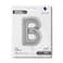 26" Foil Balloon Letter B Silver
