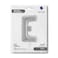 26" Foil Balloon Letter E Silver