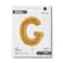 26" Foil Balloon Letter G Gold