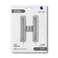 26" Foil Balloon Letter H Silver