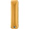 26" Foil Balloon Letter I Gold