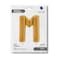 26" Foil Balloon Letter M Gold