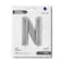 26" Foil Balloon Letter N Silver