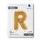 26" Foil Balloon Letter R Gold