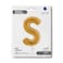 26" Foil Balloon Letter S Gold