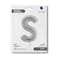 26" Foil Balloon Letter S Silver