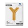 26" Foil Balloon Letter Y Gold