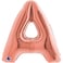 40" Foil Balloon Letter A Rose Gold